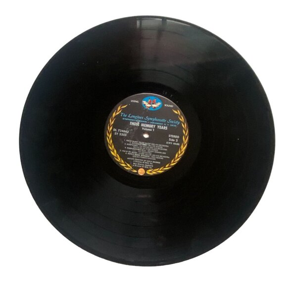 Those Memory Years Volume 1: A Gold Medal Presentation Vintage Vinyl Record - Picture 6 of 6